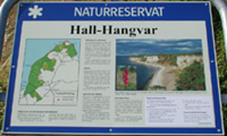 informationstavle fra Hall-Hangvar